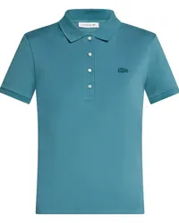 Lacoste Poloshirt mit Logo-Applikation Blau