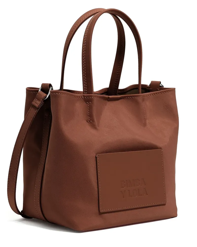 BIMBA Y LOLA Kleine Chihuahua Handtasche - Braun Braun