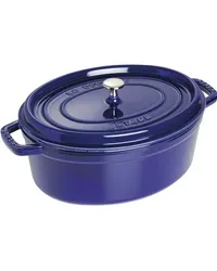 Staub Ovale Cocotte Pfanne Blau