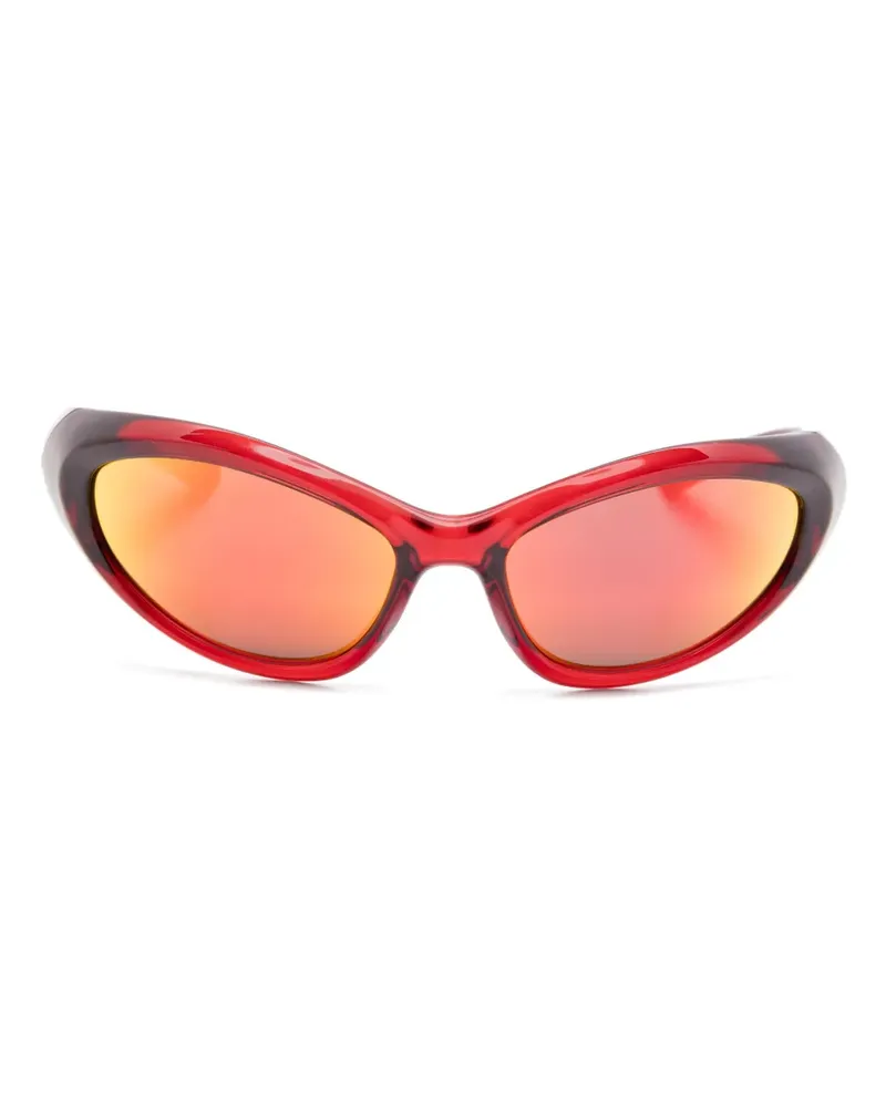 Balenciaga Sporty B Sonnenbrille - Rot Rot