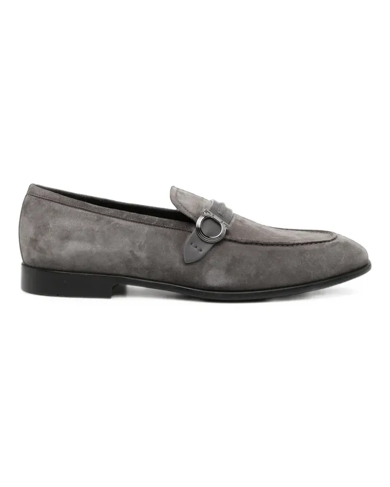 Ferragamo Foster Gancini Loafer - Grau Grau