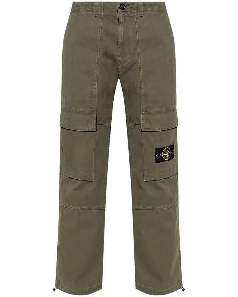 Stone Island Klassische Cargohose - Grün Grün