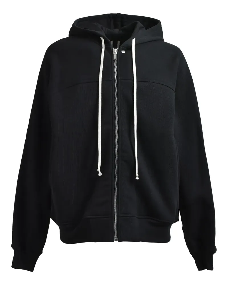 Rick Owens Kapuzenjacke mit Reißverschluss - Schwarz Schwarz