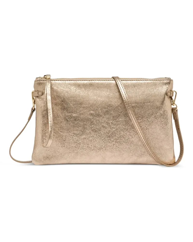 Gianni Chiarini Umhängetasche im Metallic-Look - Gold Gold