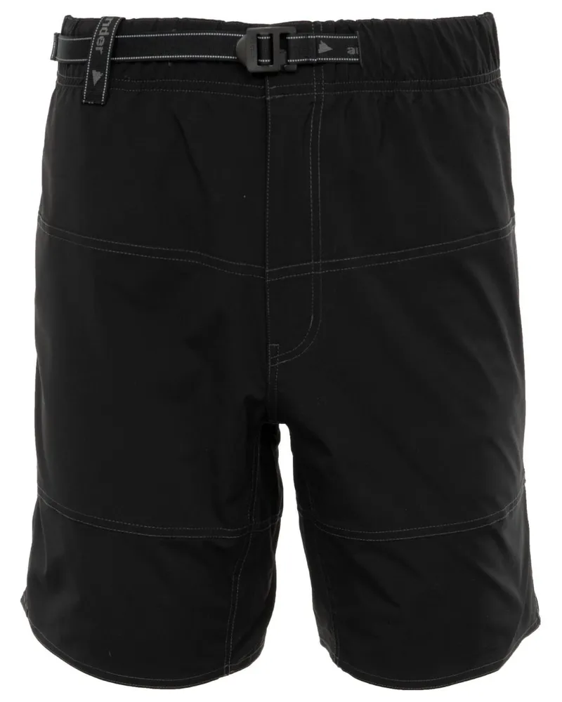 and wander Shorts mit Gürtel - Schwarz Schwarz