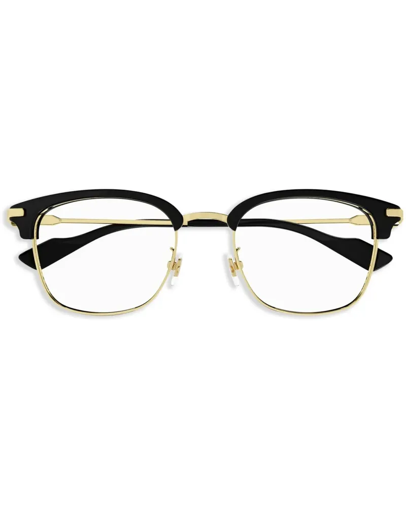Gucci Brille mit eckigem Gestell - Gold Gold