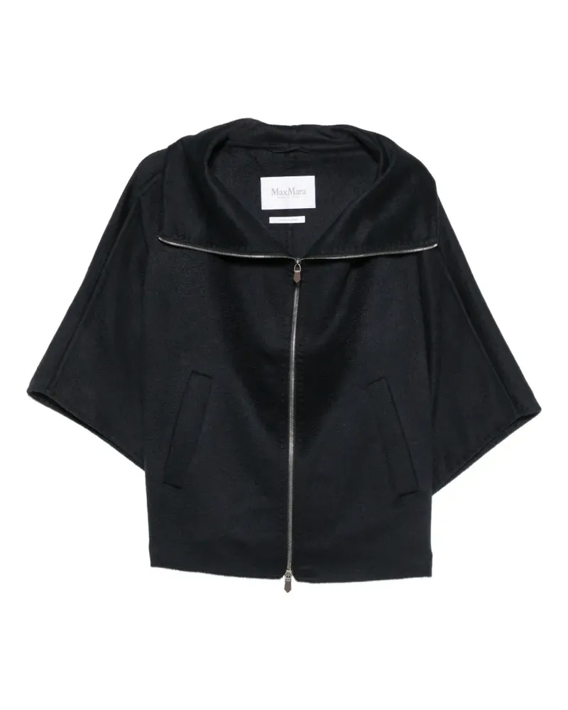 Max Mara Ala cashmere zip-up jacket - Blau Blau