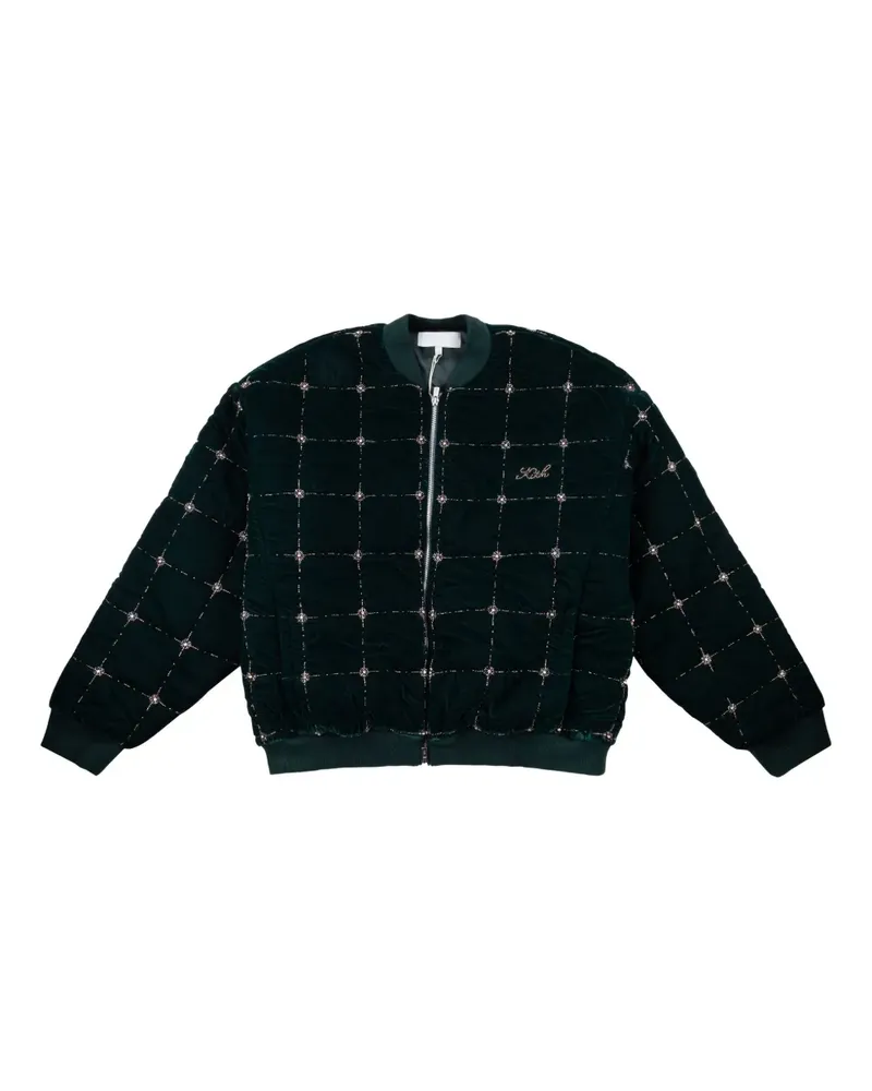 KITH zip-up bomber jacket - Grün Grün
