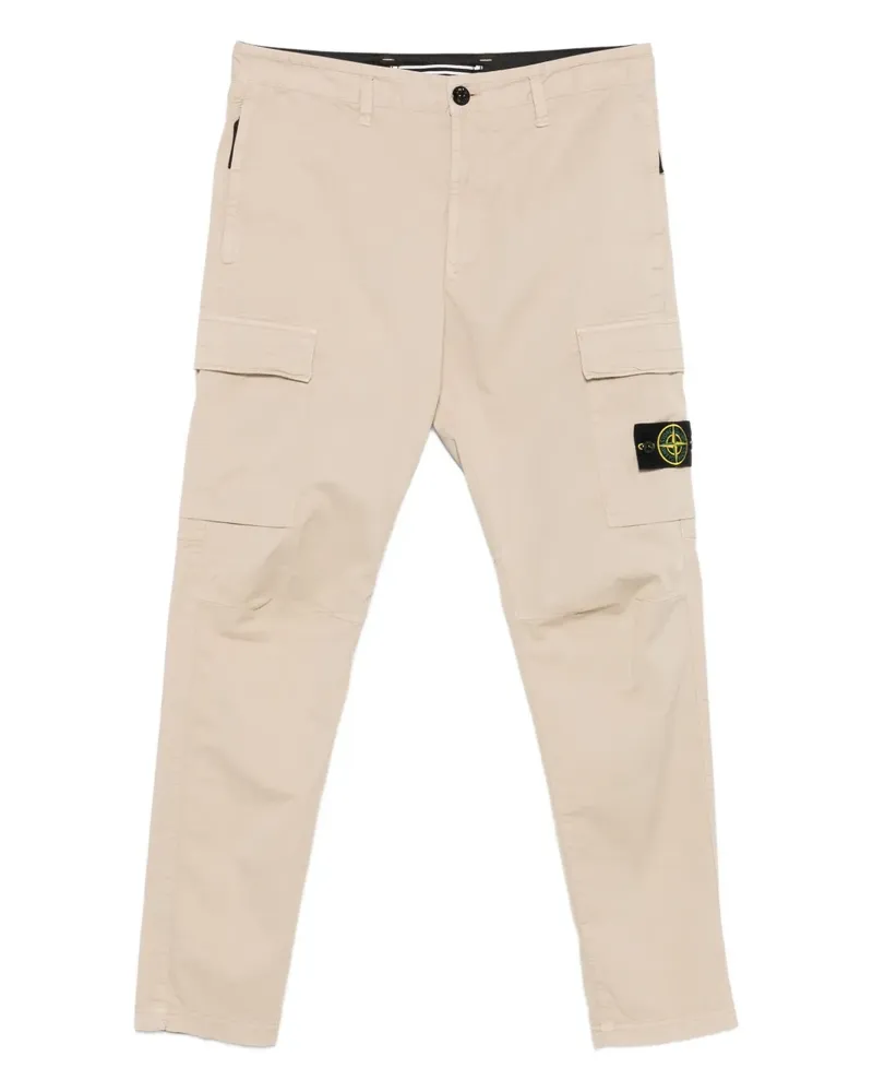 Stone Island Cargohose mit aufgesetzten Taschen - Nude Nude