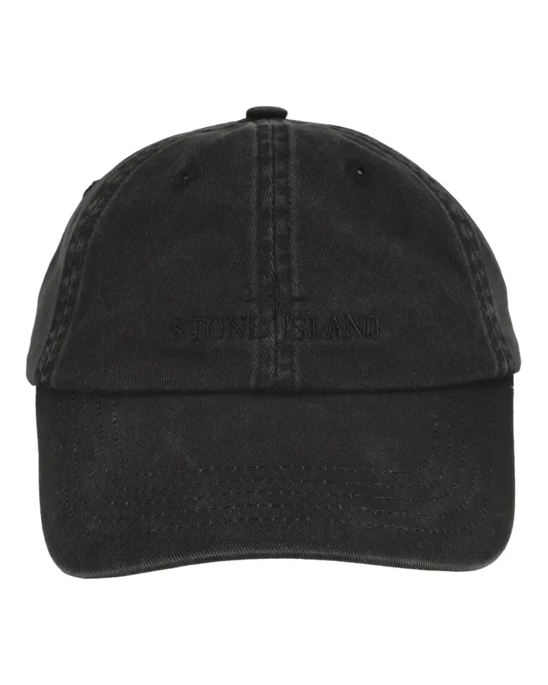 Stone Island Baseballkappe - Schwarz Schwarz