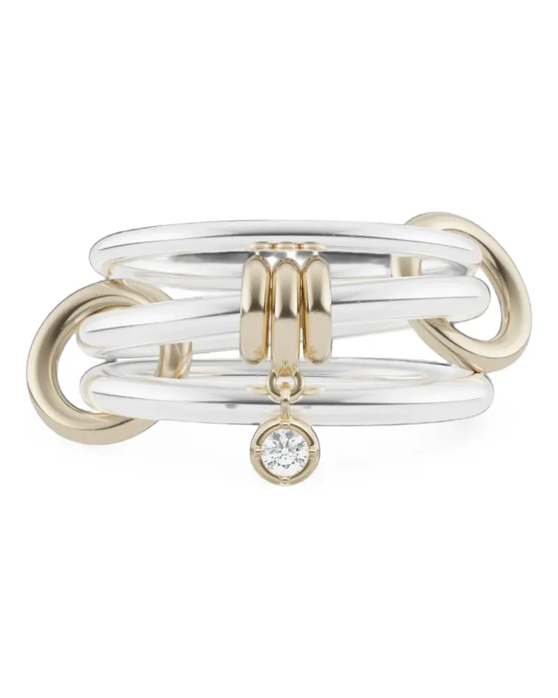 Spinelli Kilcollin Piera Ring mit Diamanten - Silber Silber