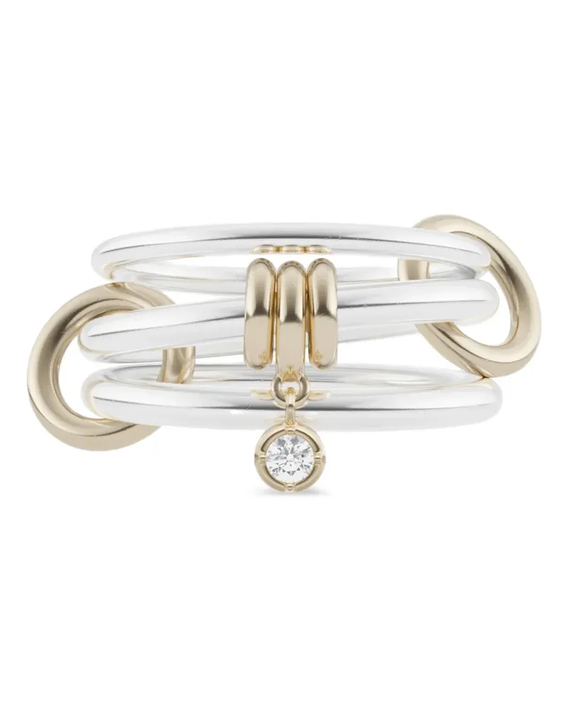Spinelli Kilcollin Piera Ring mit Diamanten - Silber Silber