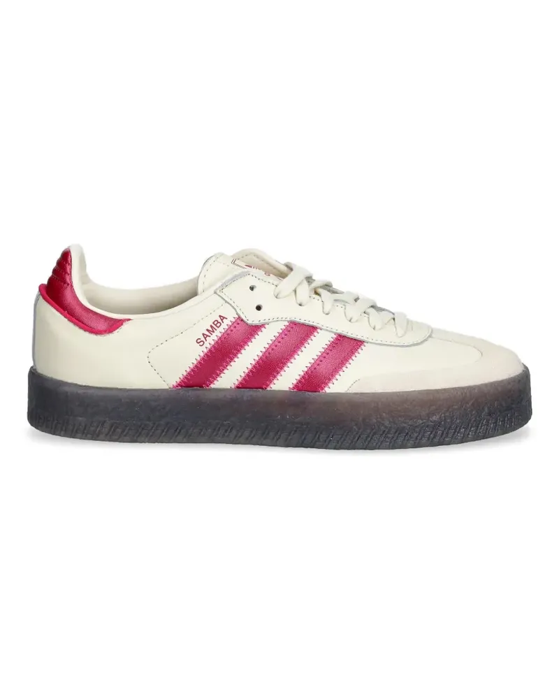 adidas Samba Sneakers mit Streifen - Nude Nude