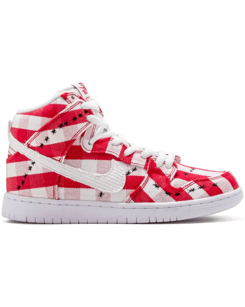 Nike Dunk High Pro SB Picnic Table Sneakers - Rot Rot