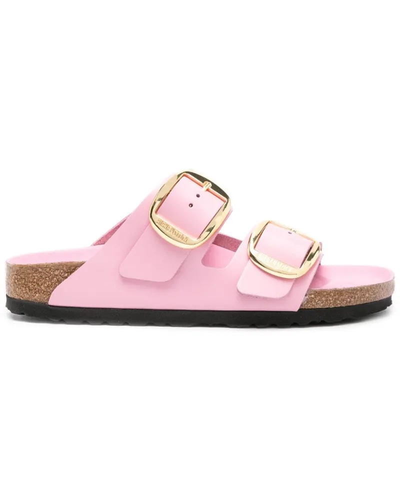Birkenstock Arizona Pantoletten mit Schnallen - Rosa Rosa