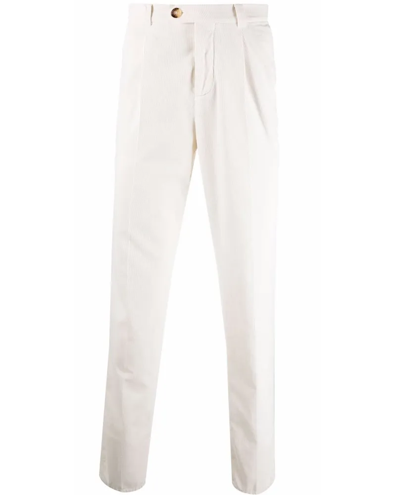 Brunello Cucinelli Hose mit Faltendetail - Nude Nude