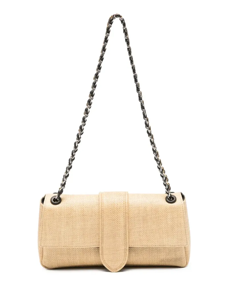 Jacquemus The Bambino chain shoulder bag - Nude Nude