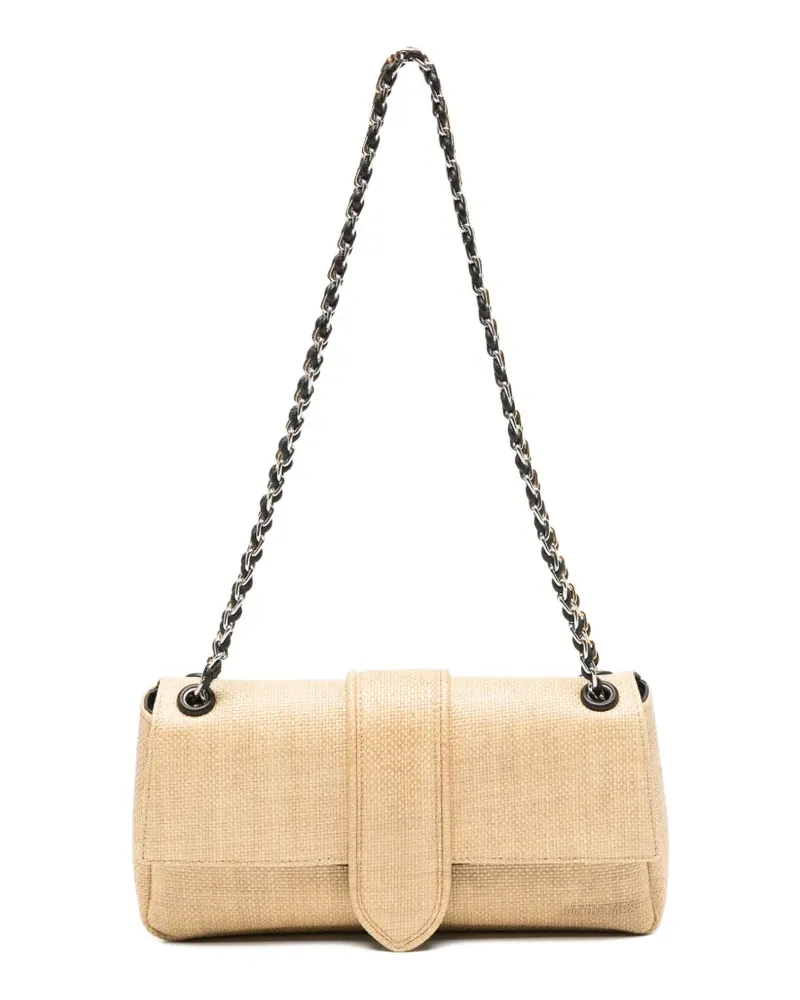 Jacquemus The Bambino chain shoulder bag - Nude Nude