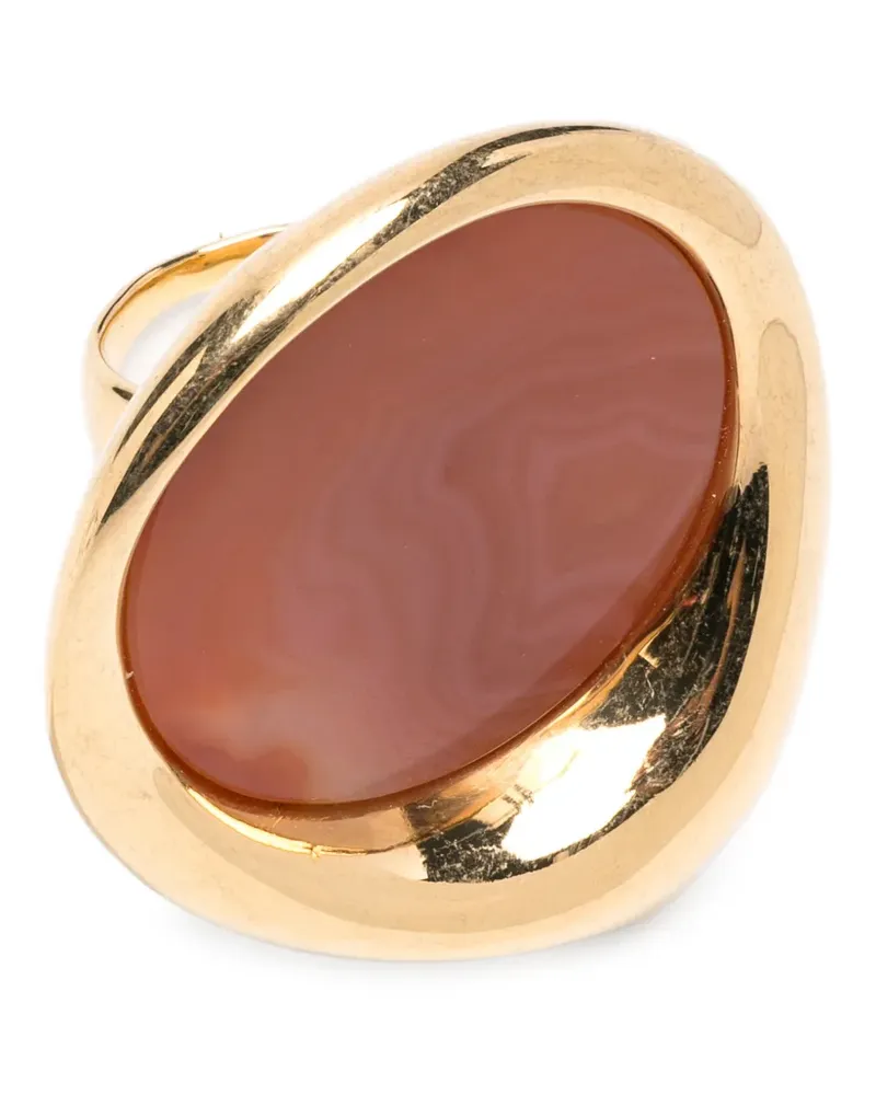 PANCONESI large Dusk ring - Gold Gold