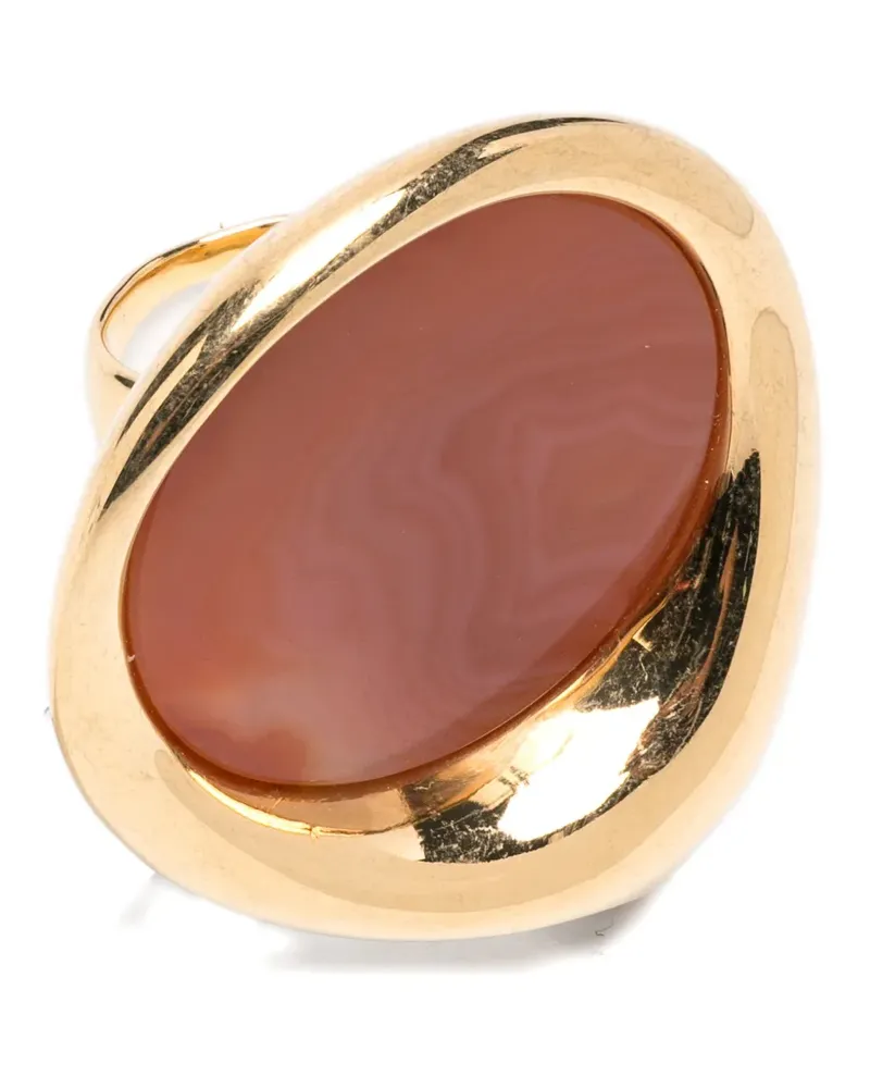 PANCONESI large Dusk ring - Gold Gold