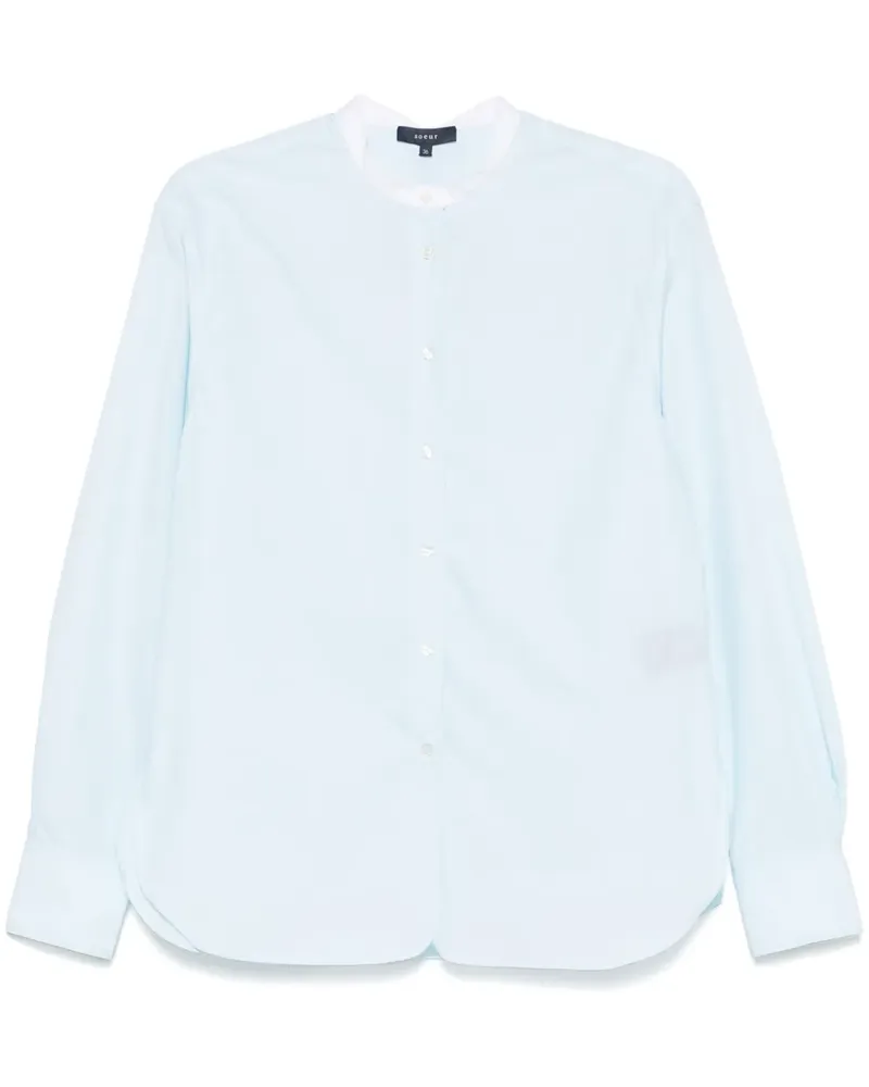 Soeur Bermudes Hemd - Blau Blau