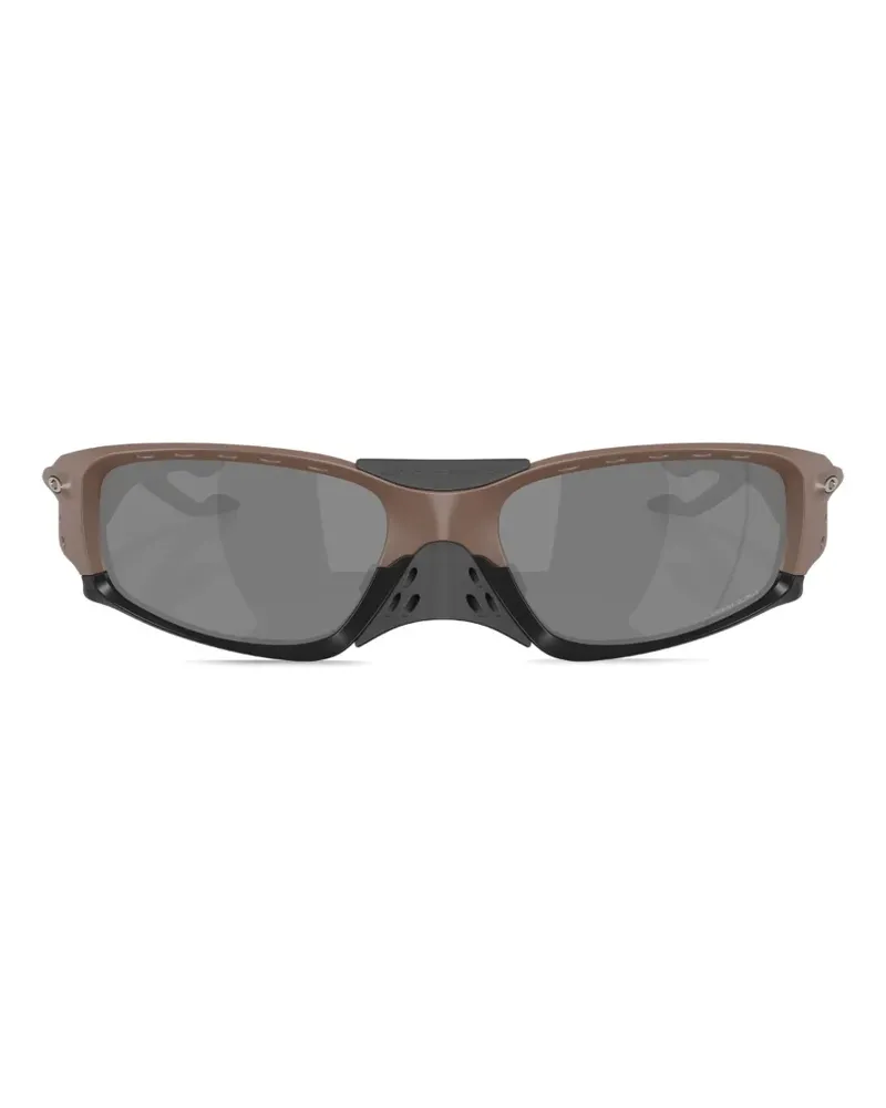 Oakley Plantaris SQ geometric-frame sunglasses - Braun Braun