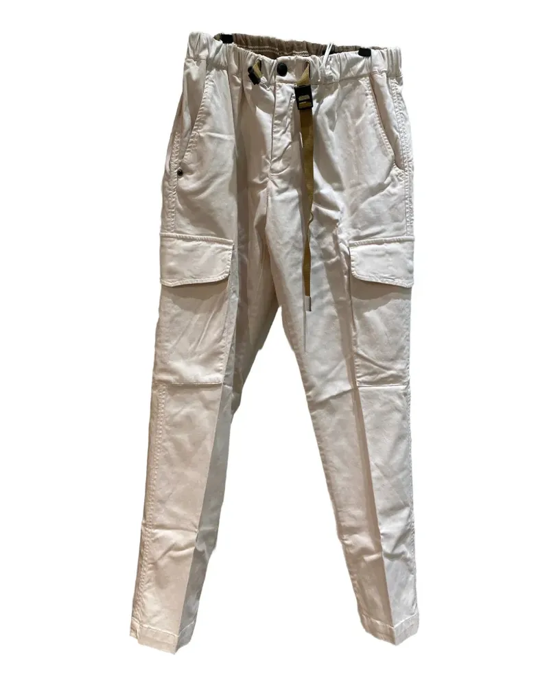 PLAN C belted cargo pants - Nude Nude