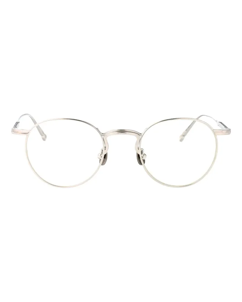 MATSUDA Brille mit rundem Gestell - Silber Silber