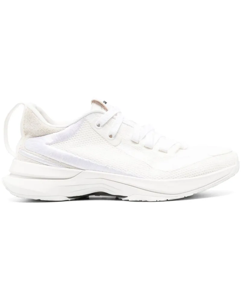 Lanvin Mesh-Sneakers mit Logo - Weiß Weiß