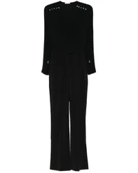 Patrizia Pepe Gewickelter Jumpsuit Schwarz