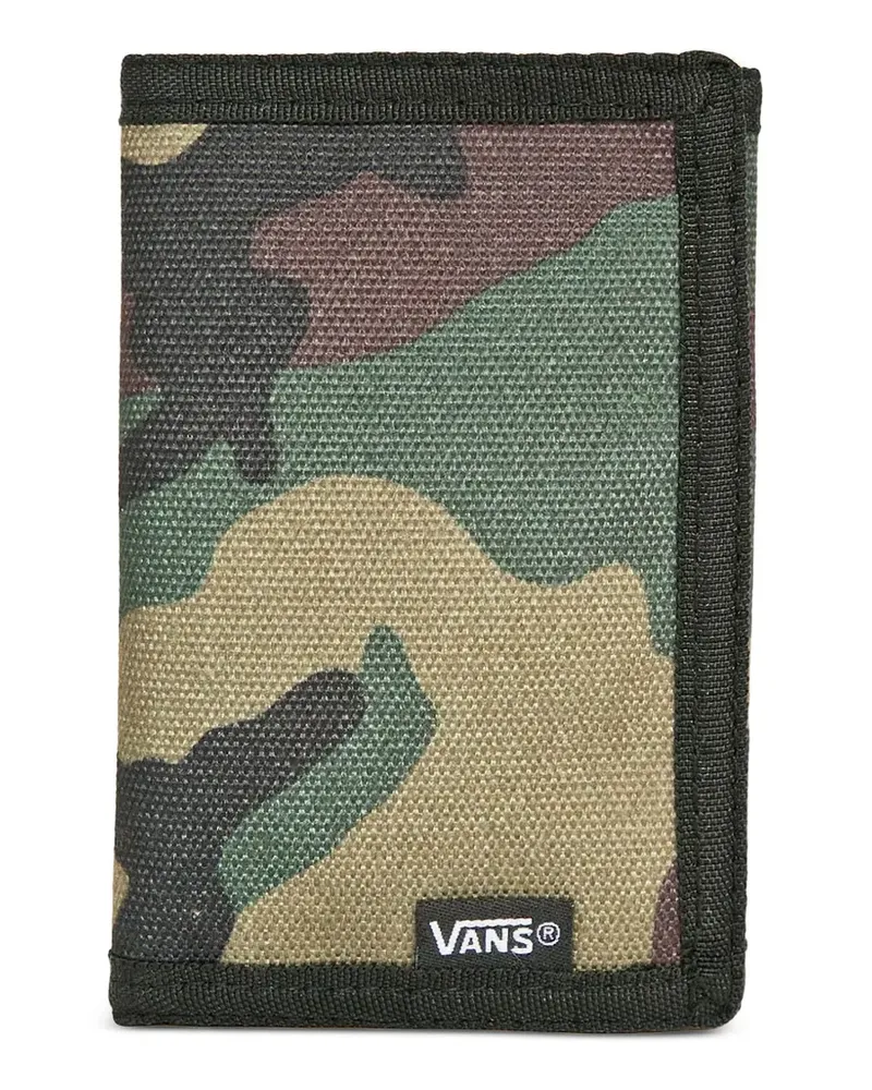 Vans camouflage-pattern wallet - Grün Grün