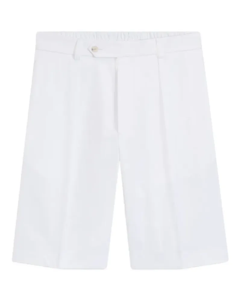 HUGO BOSS x David Beckham Shorts mit Falten - Weiß Weiß
