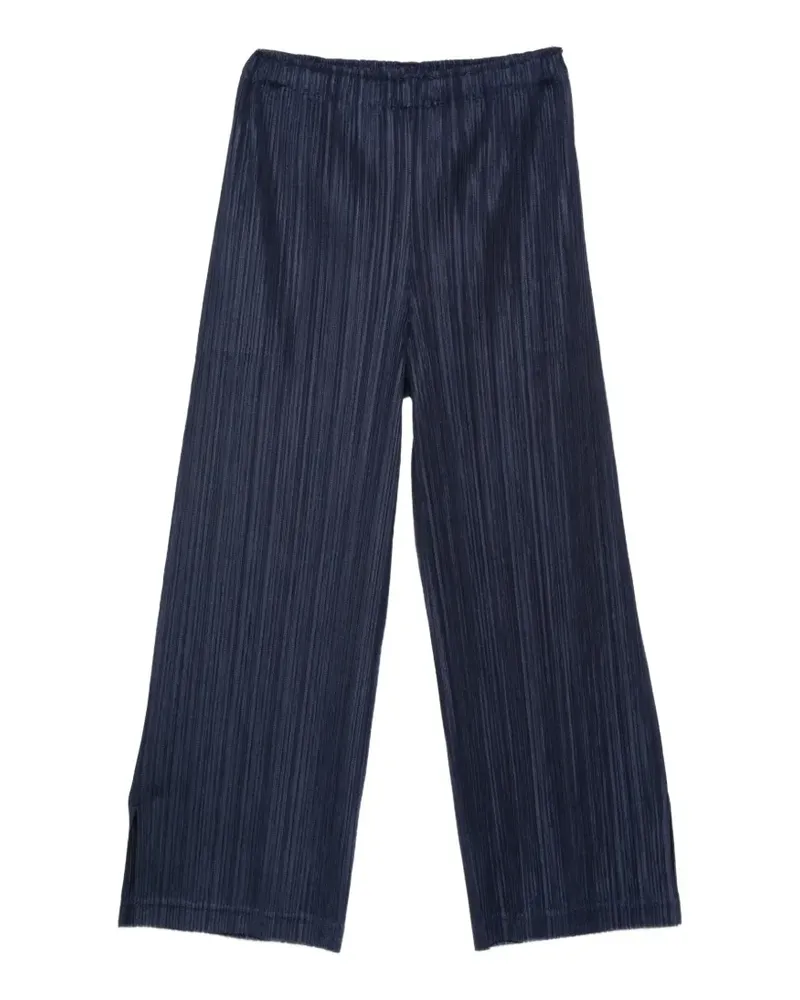 Issey Miyake Thicker Bottoms Hose - Blau Blau