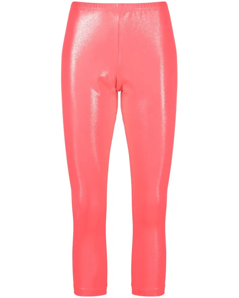 Junya Watanabe Cropped-Leggings - Rosa Rosa