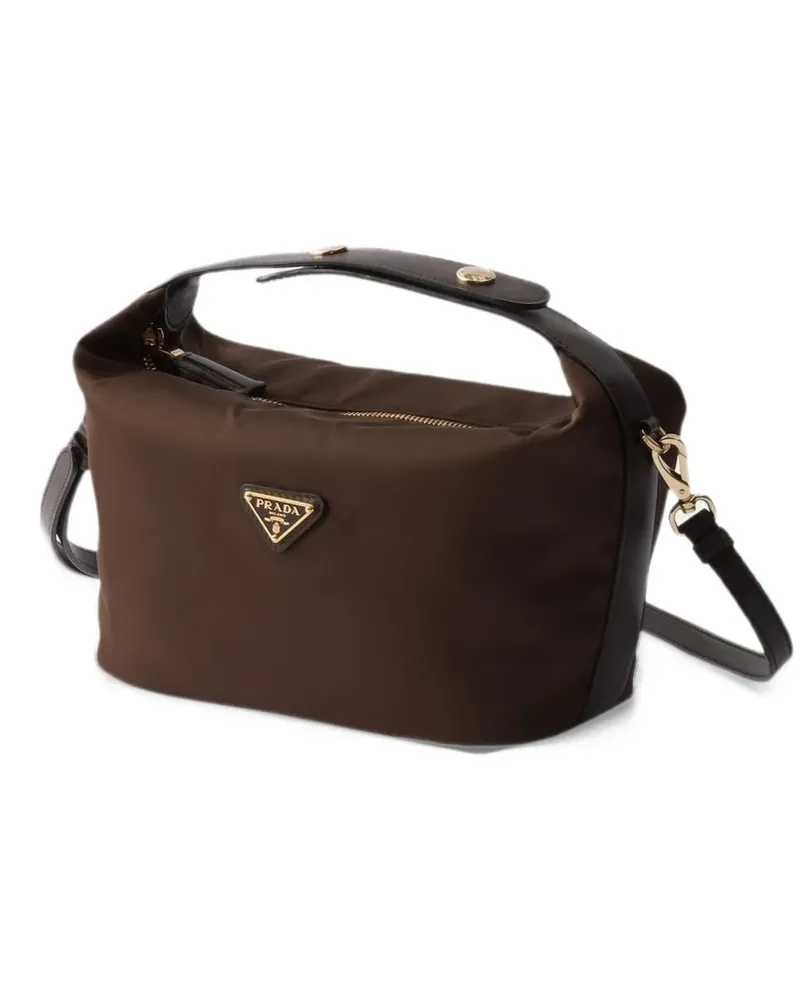 Prada Mini-Tasche Chérie Re-Nylon - Braun Braun