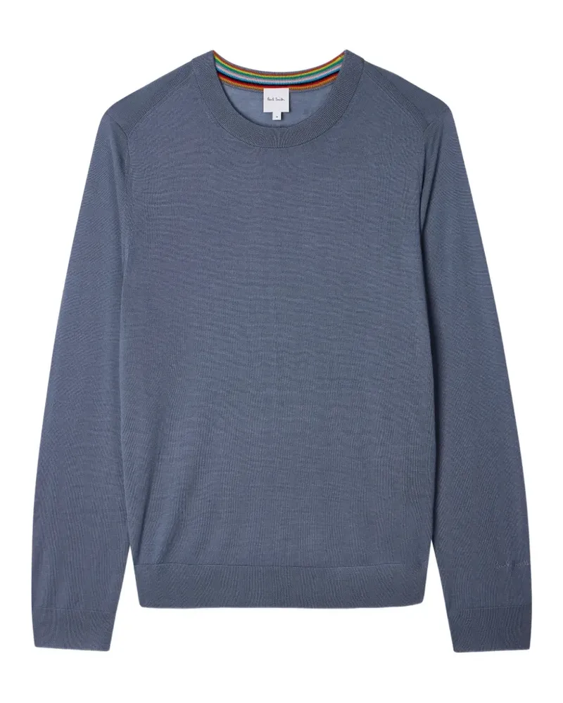 Paul Smith merino wool sweater - Blau Blau