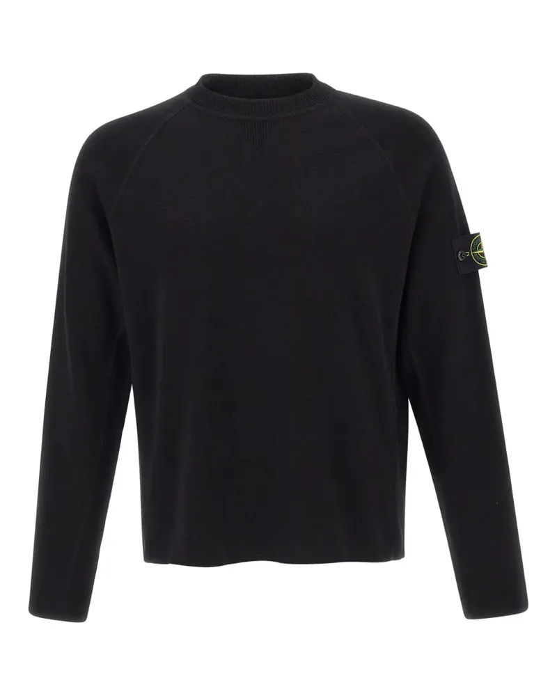Stone Island Pullover mit Raglanärmeln - Schwarz Schwarz