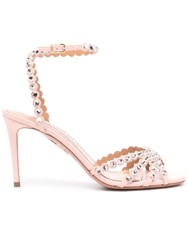 Aquazzura Tequila Sandalen 85mm - Rosa Rosa