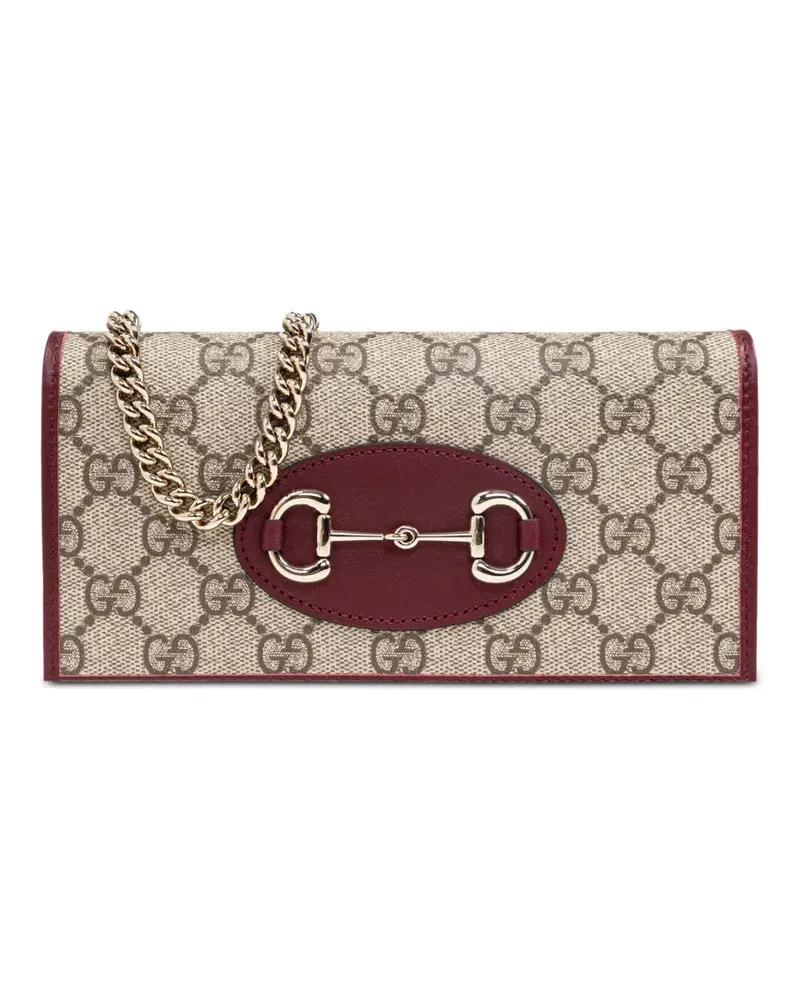 Gucci 1955 Portemonnaie mit Schnalle - Nude Nude