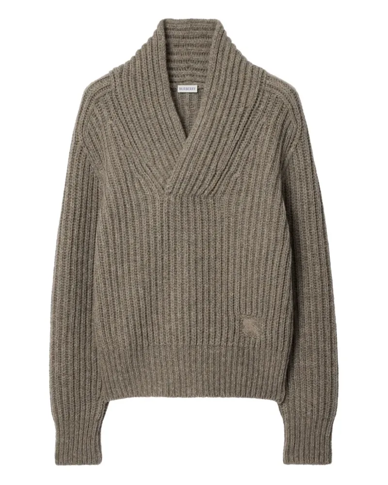 Burberry Pullover mit Schalkragen - Nude Nude