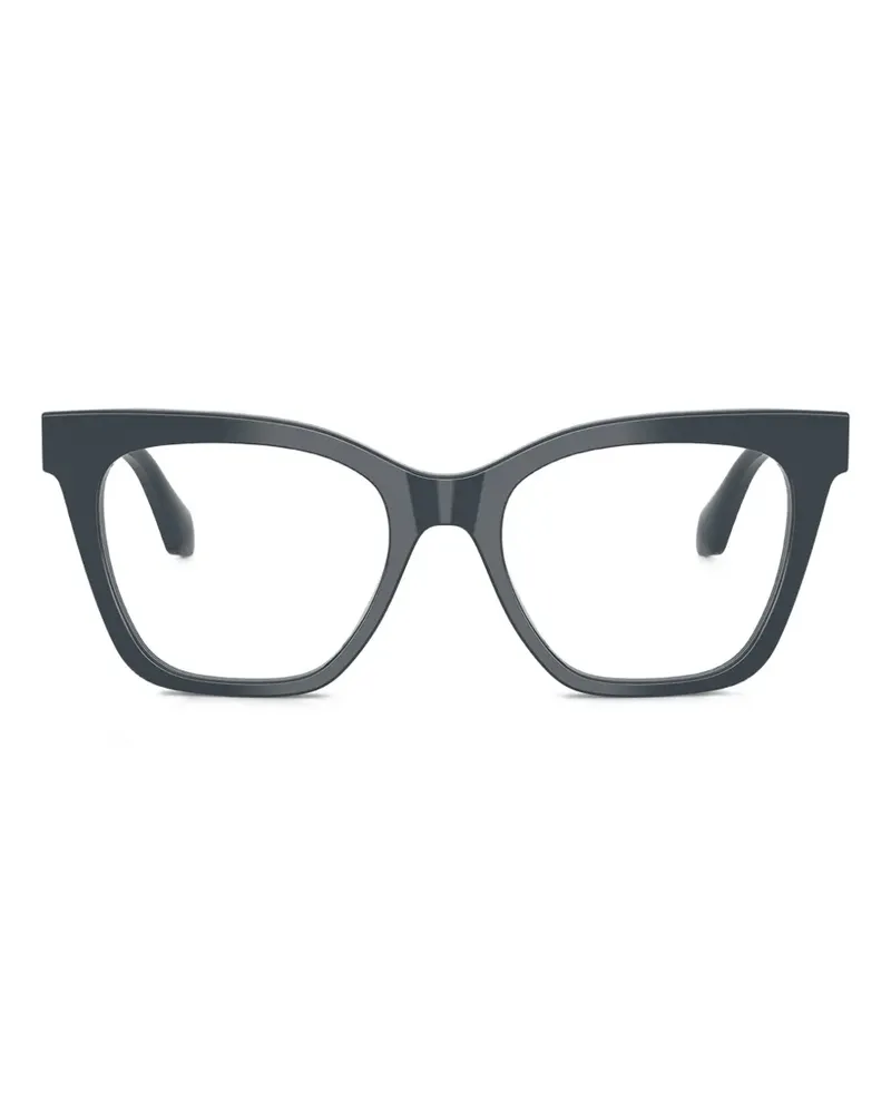 Giorgio Armani Brille mit eckigem Gestell - Blau Blau