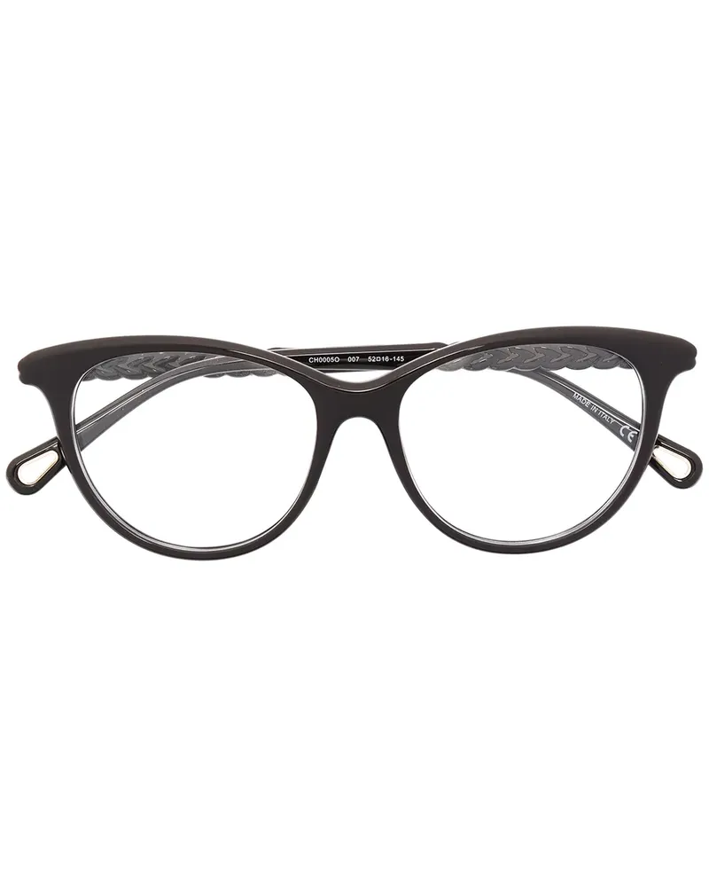 Chloé Eckige Brille - Braun Braun
