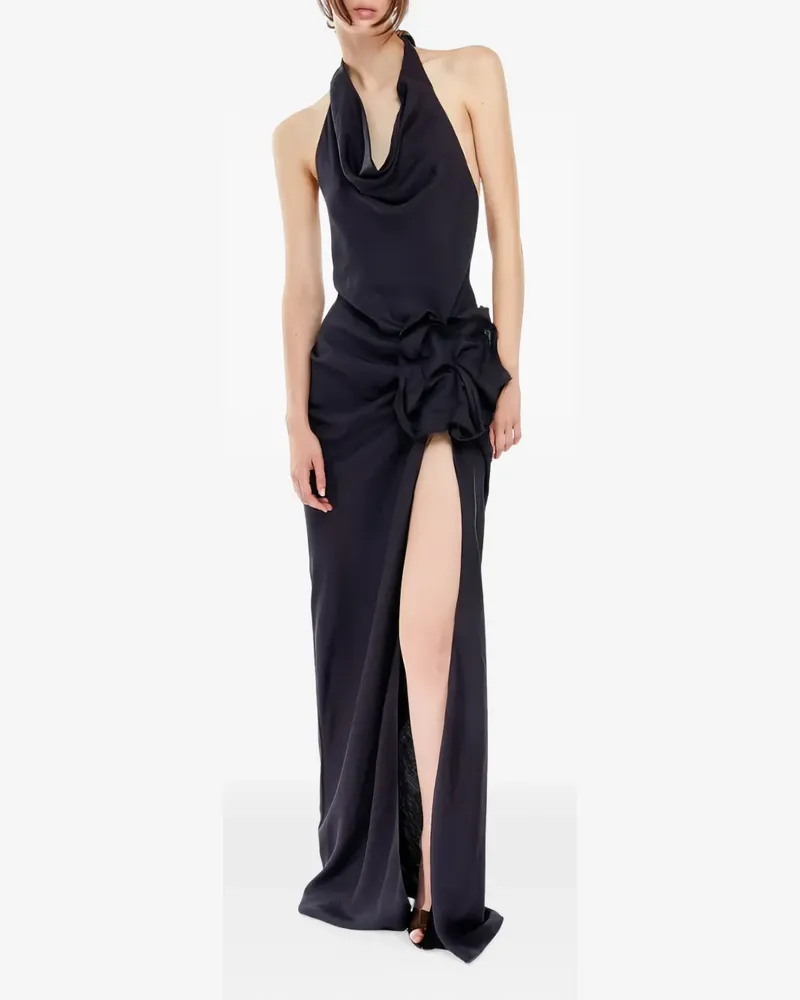 Mother Of All Patsy Maxikleid - Schwarz Schwarz