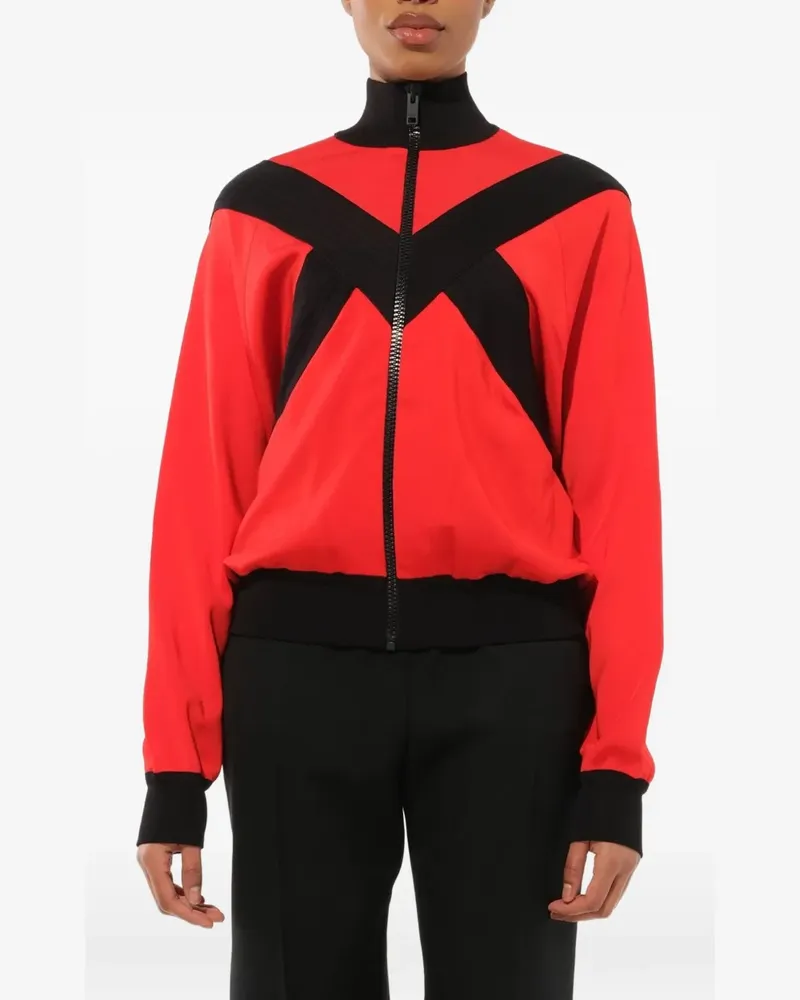 Givenchy Jacke mit Kontrasteinsätzen - Rot Rot