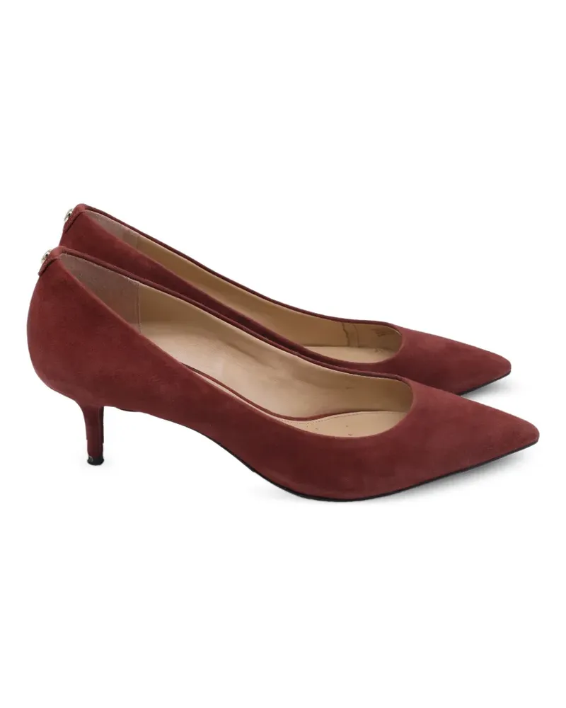 Michael Kors Spitze Pumps aus Wildleder - Rot Rot
