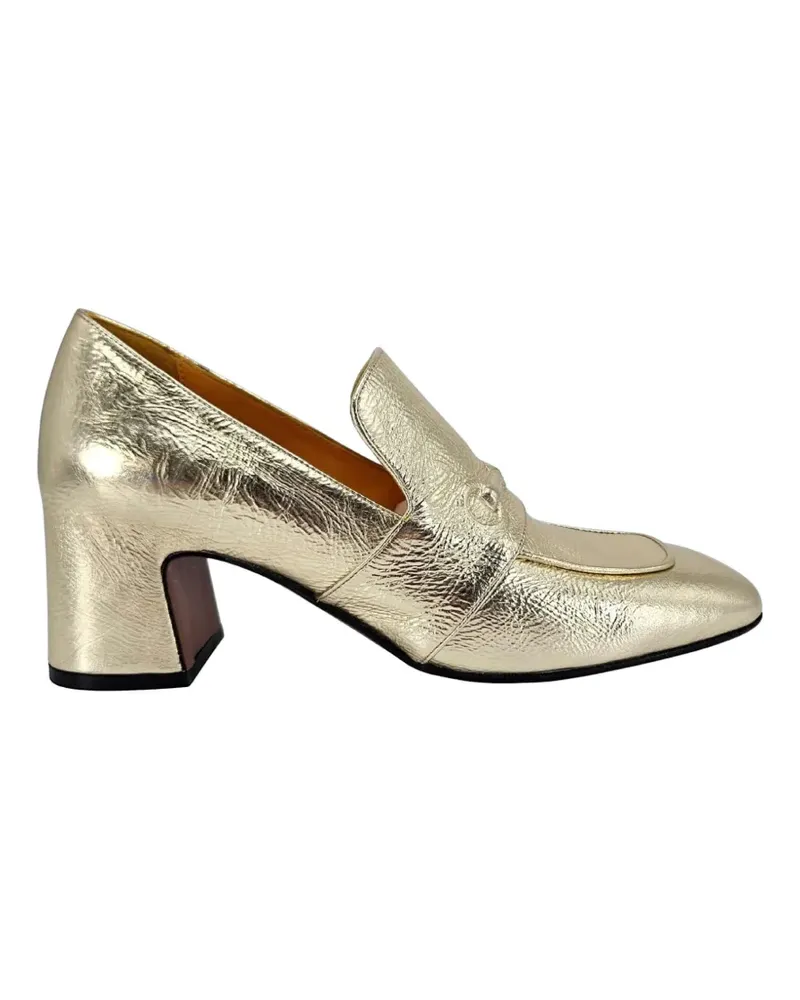 MADISON.MAISON leather loafers - Gold Gold