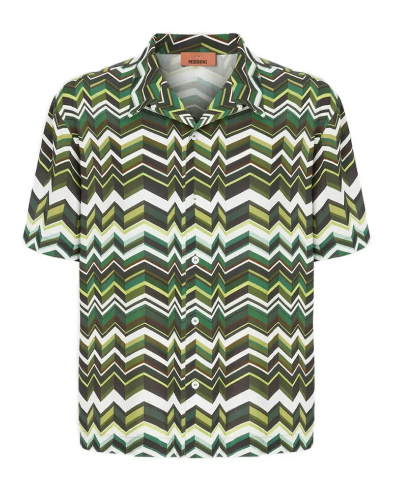 Missoni zigzag shirt - Grün Grün