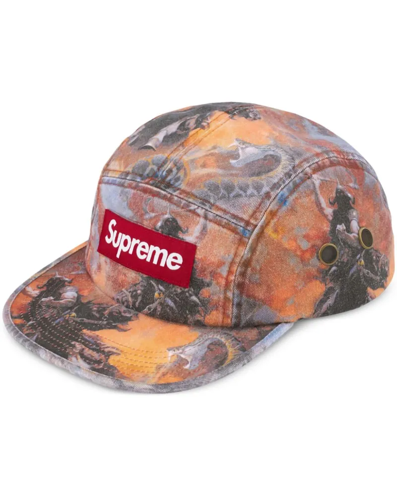 Supreme Being Frazetta Camp Baseballkappe - Orange Orange