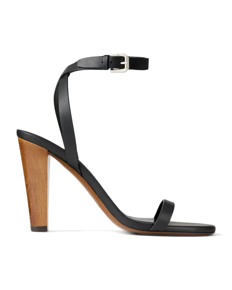 Ralph Lauren Riemchensandalen mit Schnalle - Schwarz Schwarz