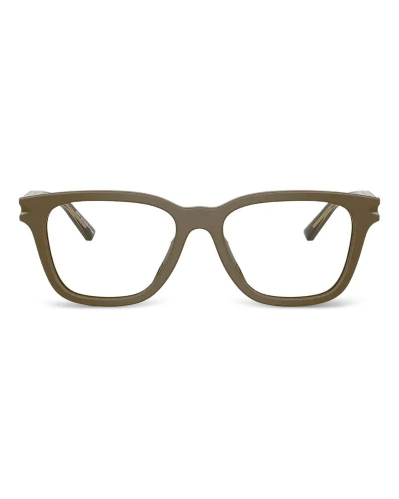 Giorgio Armani Brille mit eckigem Gestell - Grün Grün
